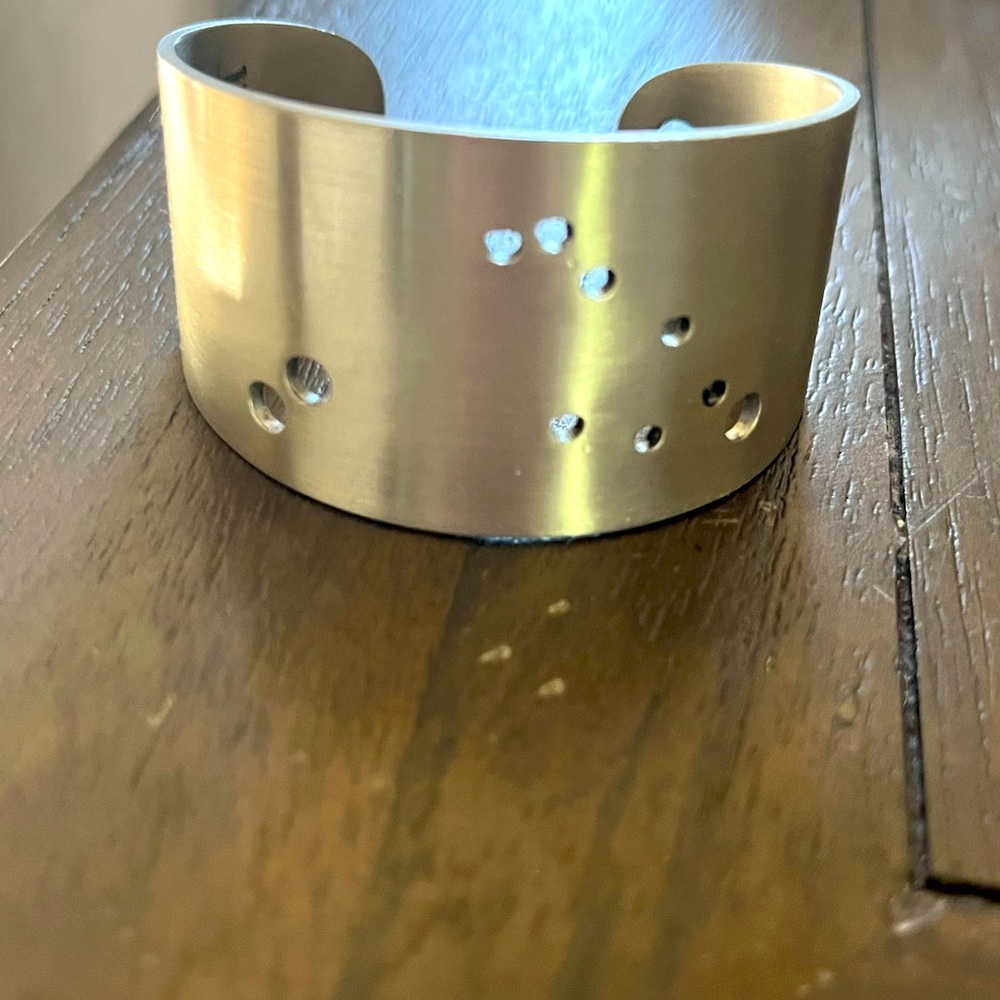 Scout Capricorn astrological silver cuff bracelet